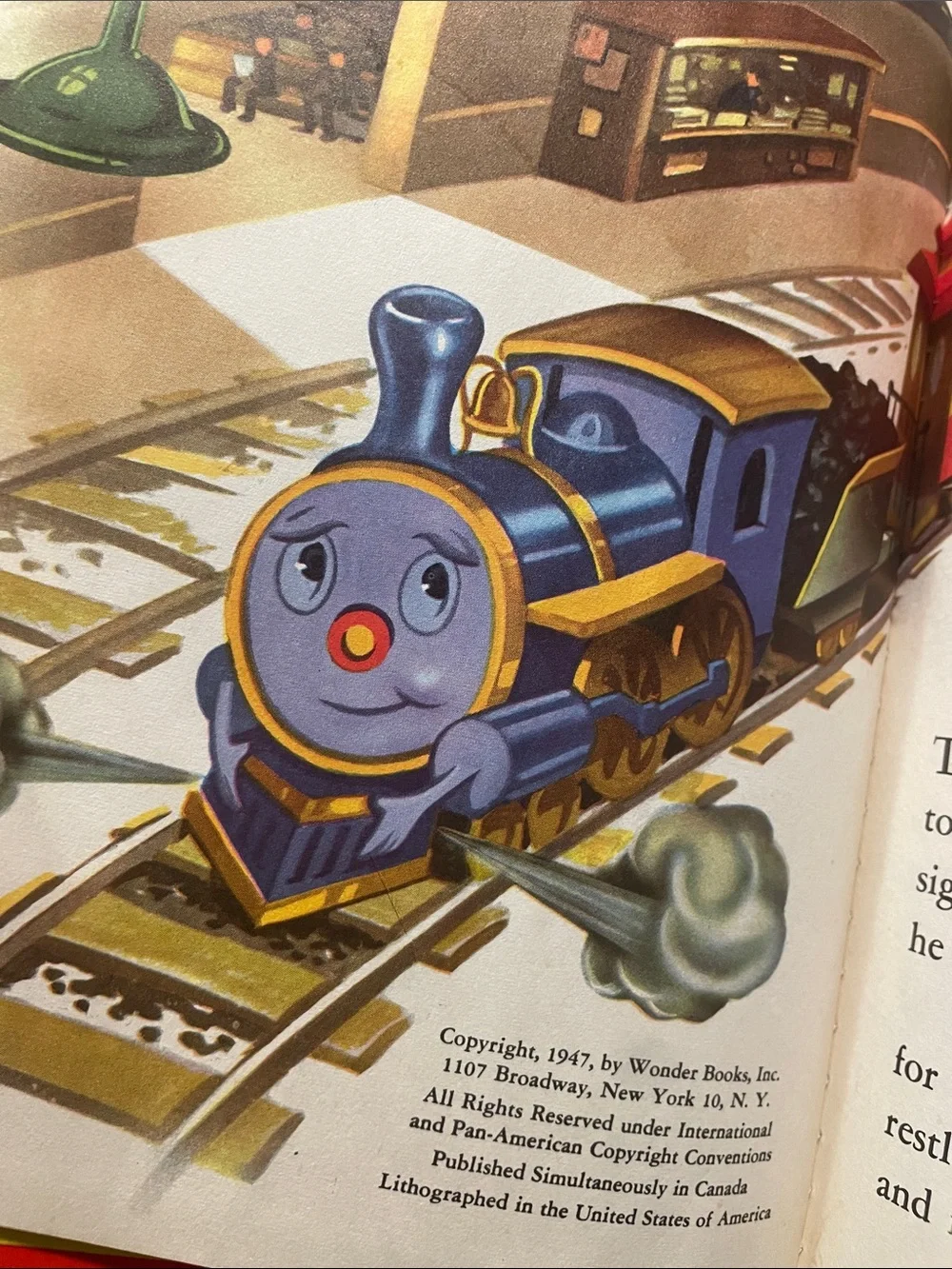 The Little Train That Won a Medal - Blue Kids Book by